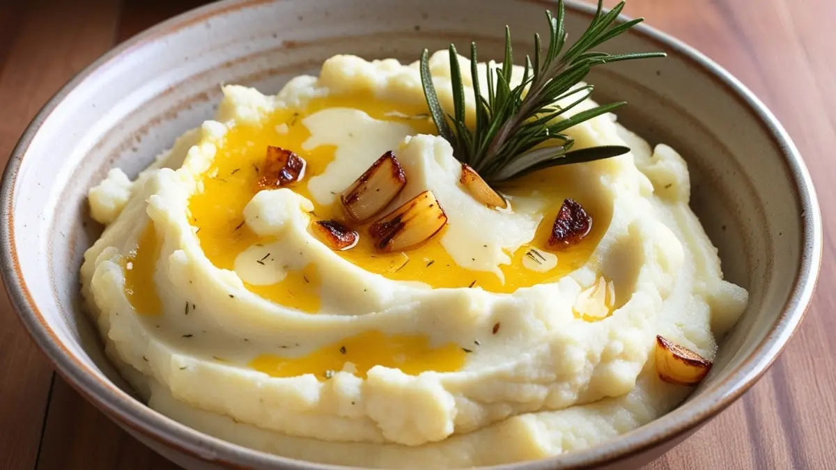 kosher mashed cauliflower