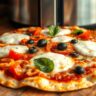 air fryer tortilla pizza