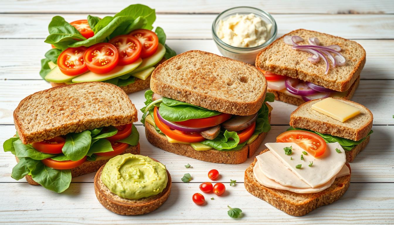 a simple sandwiches for diabetics w/o chicken