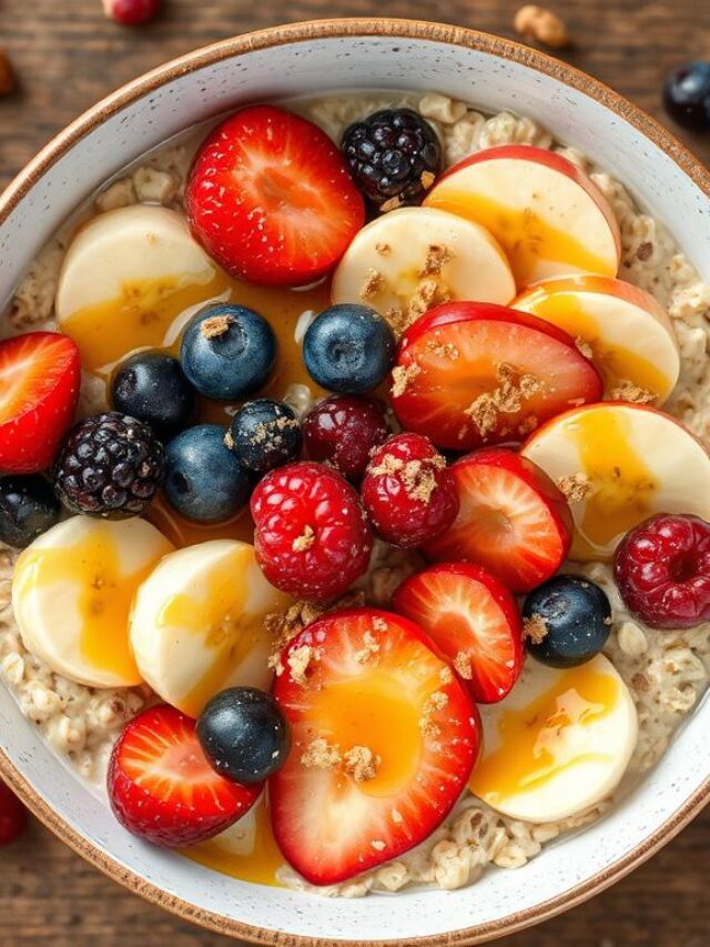 oats and fruit blend