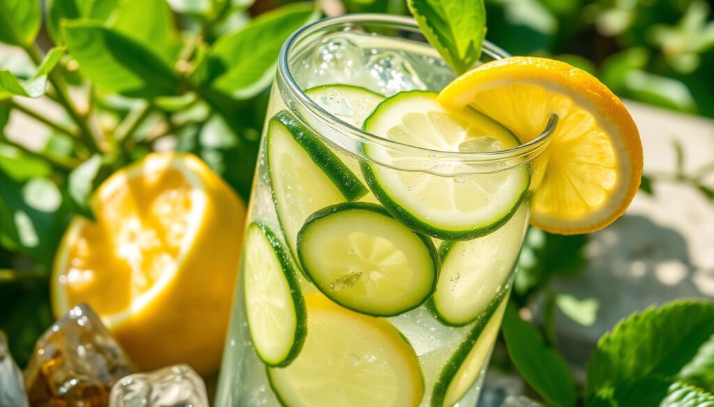 cucumber lemon water benefits