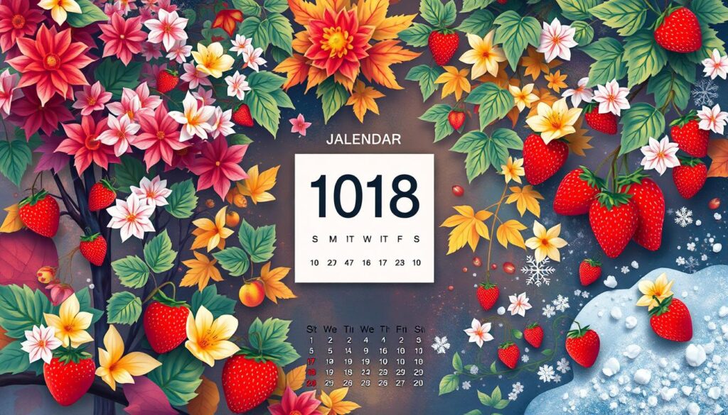 strawberry season calendar