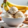 Sugar-Free Ice Cream, Banana Almond Milk Ice Cream, Healthy Dessert Trend 2025, Summer 2025 Desserts, Low-Sugar Ice Cream, Sugar-Free Summer Treats