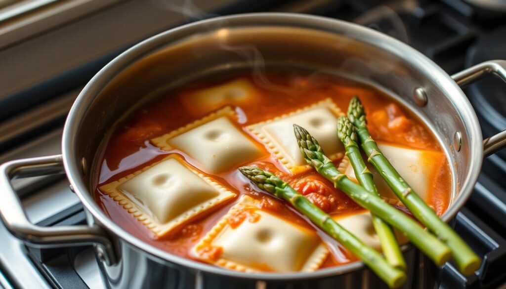 cooking ravioli cooking ravioli