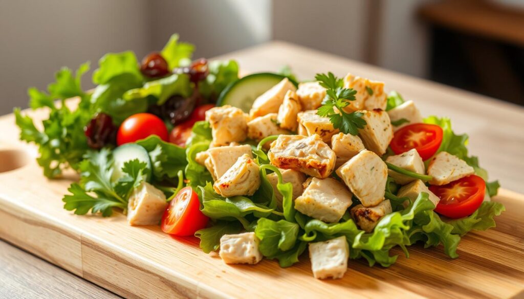 fresh chicken salad presentation fresh chicken salad presentation
