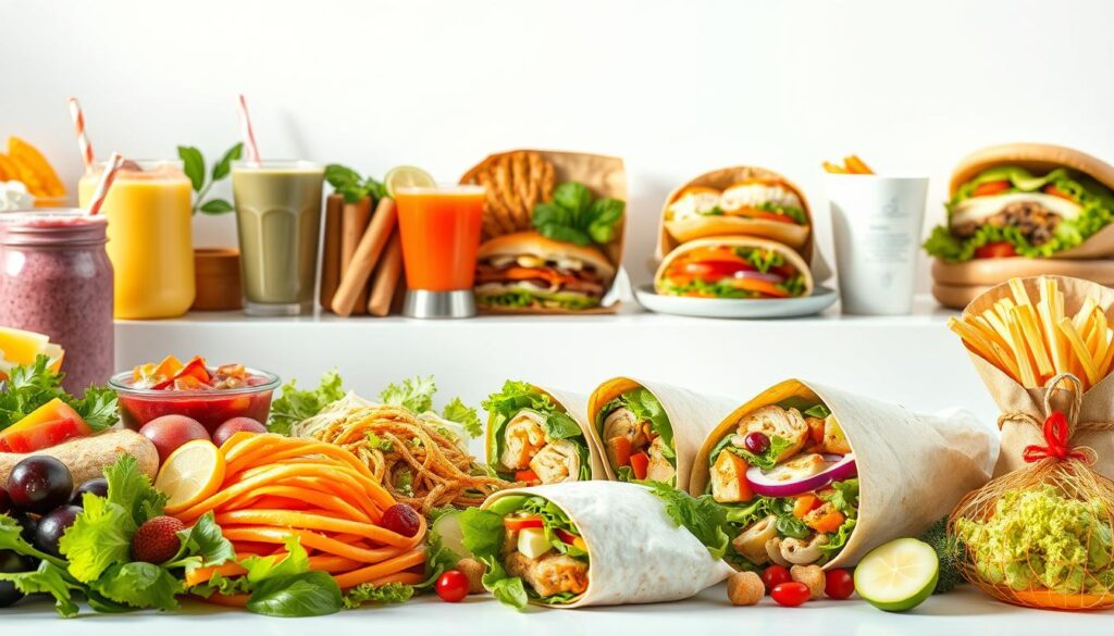 what is the healthiest fast food