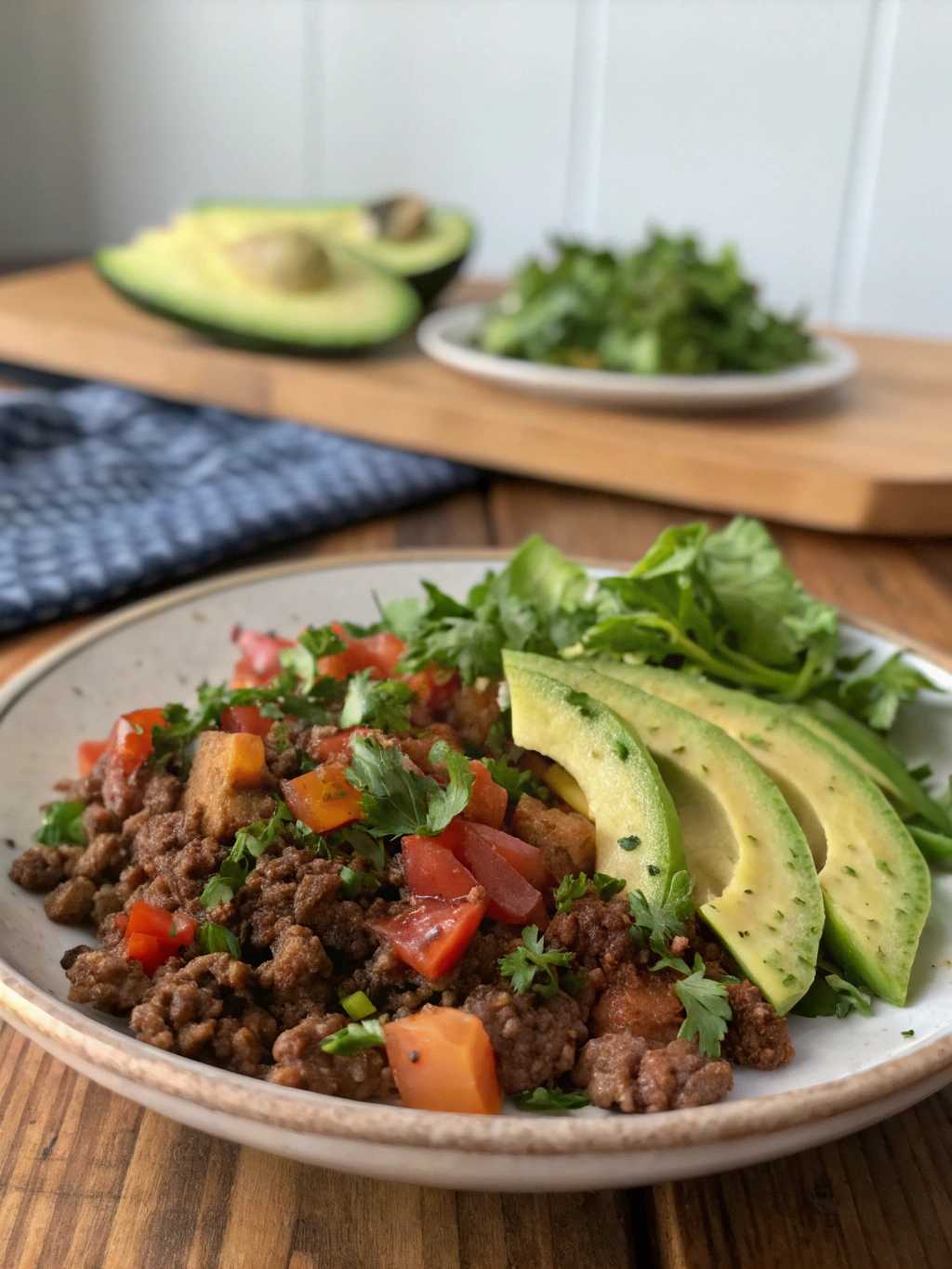 lazy keto meals with ground beef