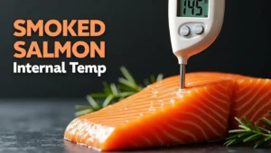 smoked salmon internal temp