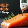smoked salmon internal temp