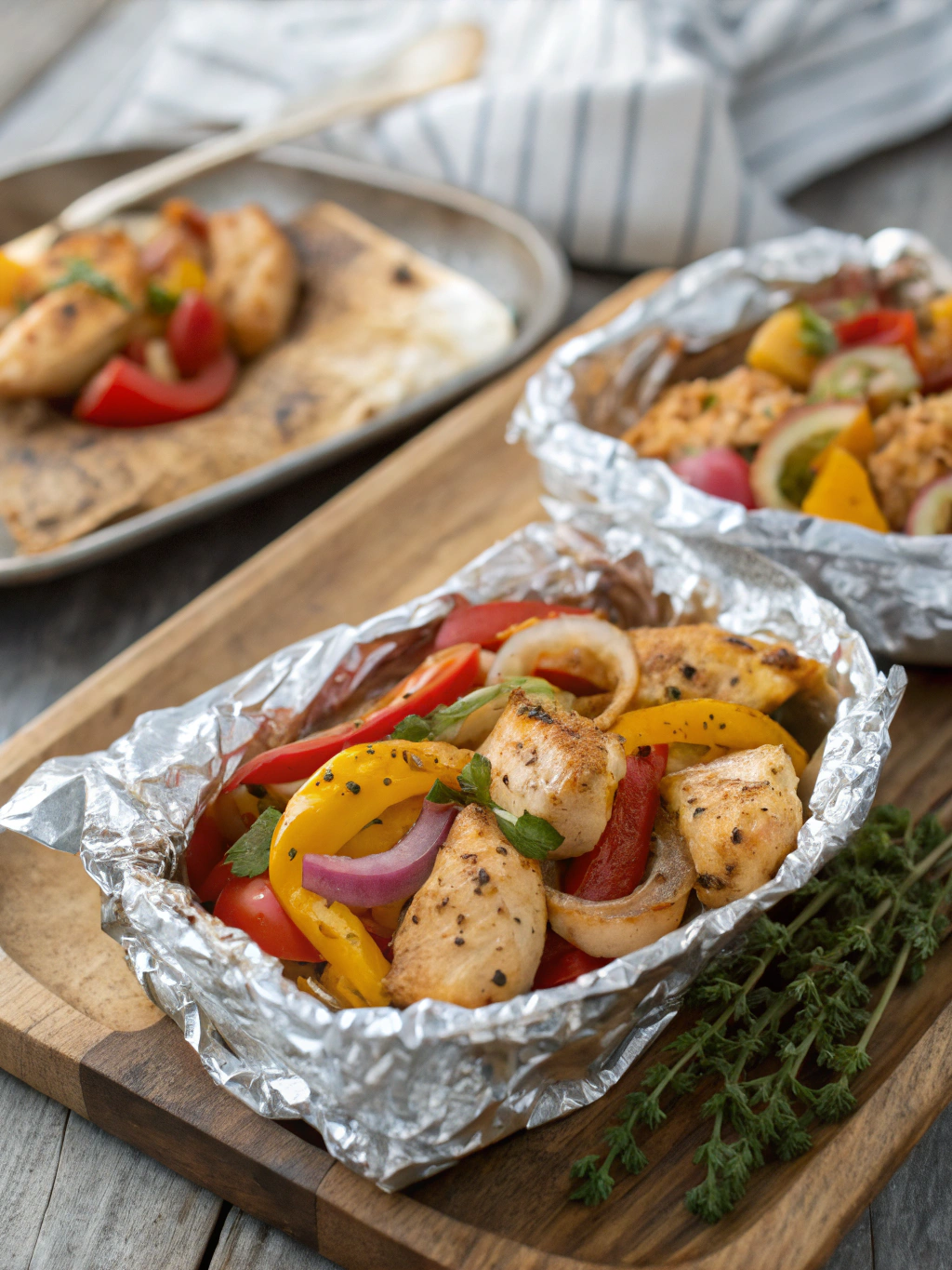 Chicken Foil Packets