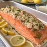 crabmeat stuffing for salmon recipe