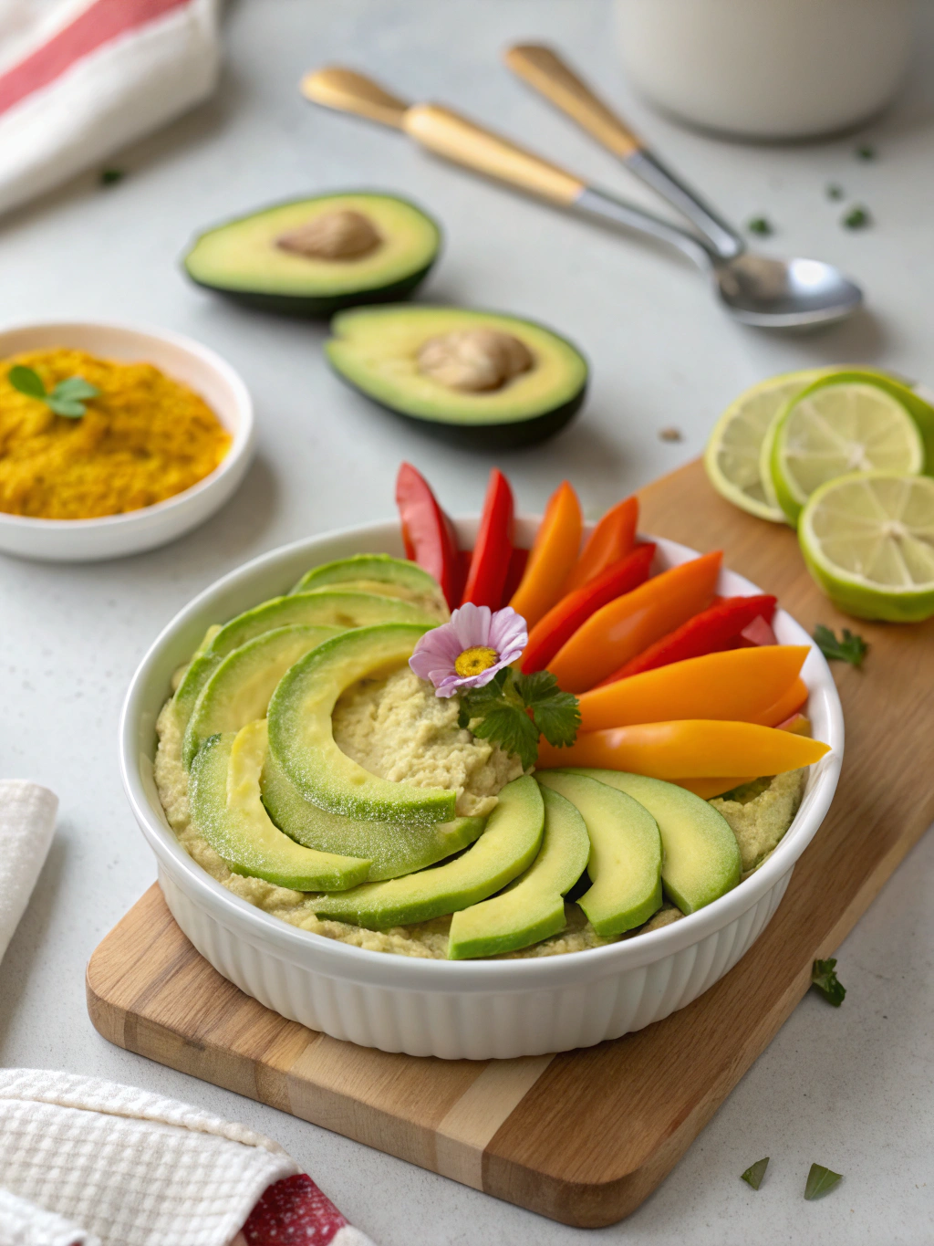 flower child avocado hummus recipe, flower child hummus recipe, avocado hummus dip, healthy avocado hummus, creamy avocado hummus, copycat flower child hummus, homemade avocado hummus, avocado hummus spread, gluten-free avocado hummus, vegan avocado hummus recipe, easy avocado hummus, restaurant-style avocado hummus, avocado chickpea dip