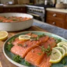 salmon candy recipe smoker, candied smoked salmon, sweet smoked salmon bites,