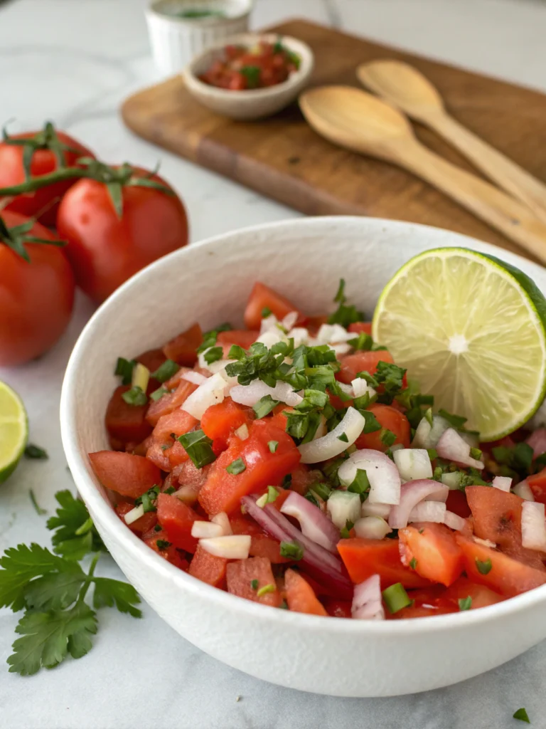 3-ingredient pico de gallo