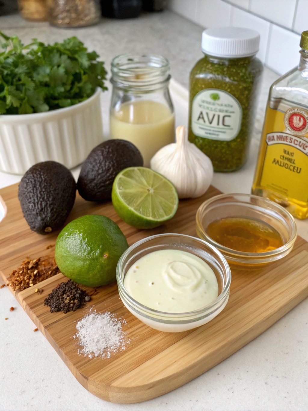 chick fil a avocado lime ranch dressing recipe, Ingredients for Chick-fil-A Avocado Lime Ranch Dressing, Make the creamy, zesty Chick-fil-A avocado lime ranch dressing at home! Easy, fresh, and perfect for salads, dipping, or meal prep. Keto-friendly & delicious!