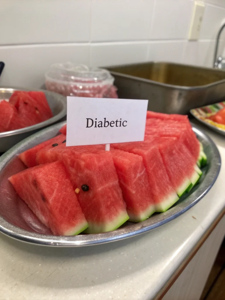 how much watermelon can a diabetic eat, can diabetics eat watermelon, watermelon glycemic index, fruit servings diabetes, watermelon and blood sugar, fruits diabetics can eat