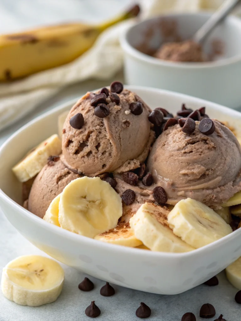 Banana Chocolate Ice Cream