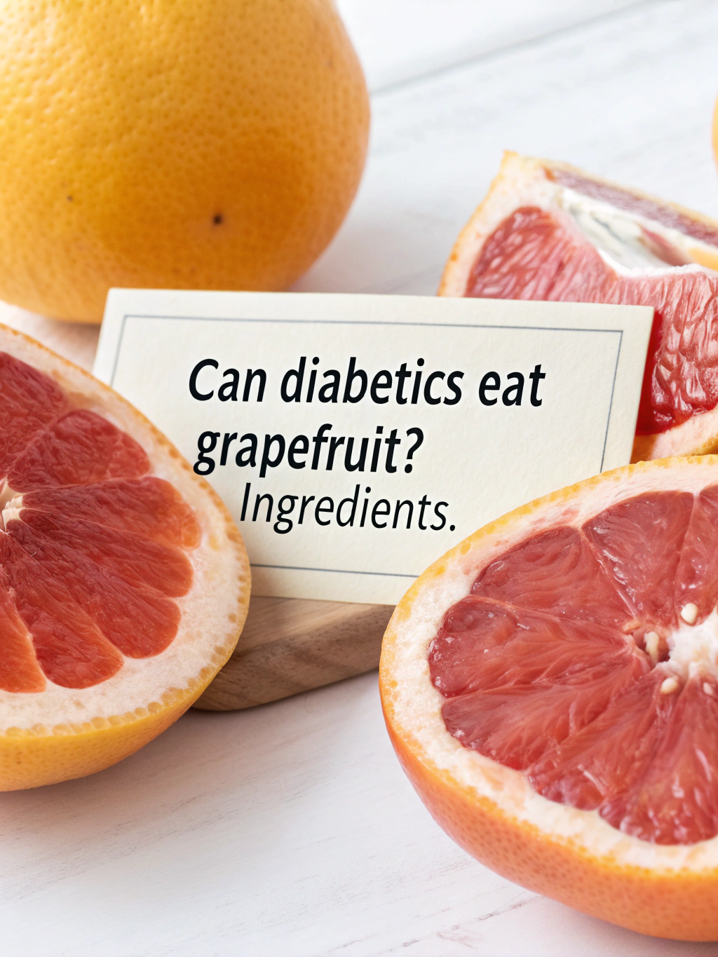 can diabetics eat grapefruit , is grapefruit good for diabetics, does grapefruit lower blood sugar, best citrus fruits for diabetics, can type 2 diabetics eat grapefruit, grapefruit and diabetes medication interaction