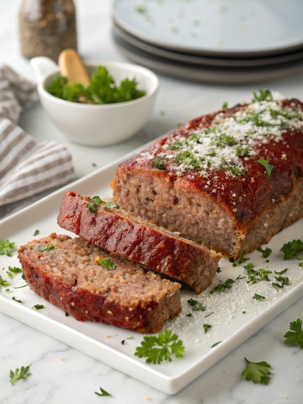 low calorie meatloaf, healthy meatloaf recipe, low fat meatloaf, best low calorie dinner ideas, lean ground turkey meatloaf, easy healthy meatloaf recipe