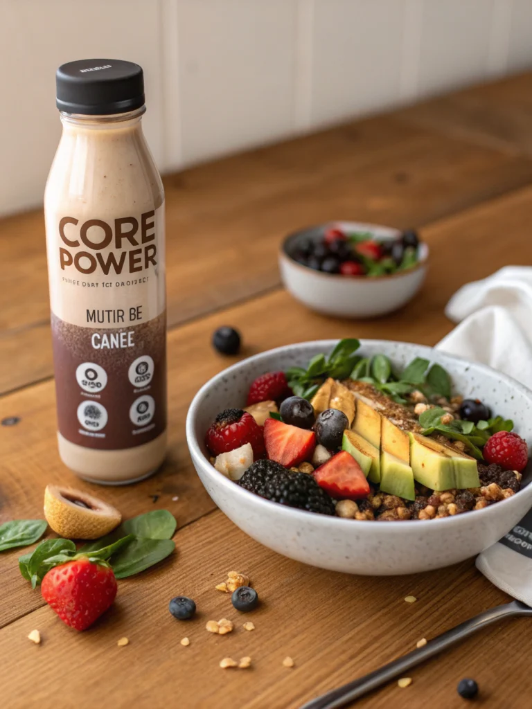 are core power protein shakes healthy