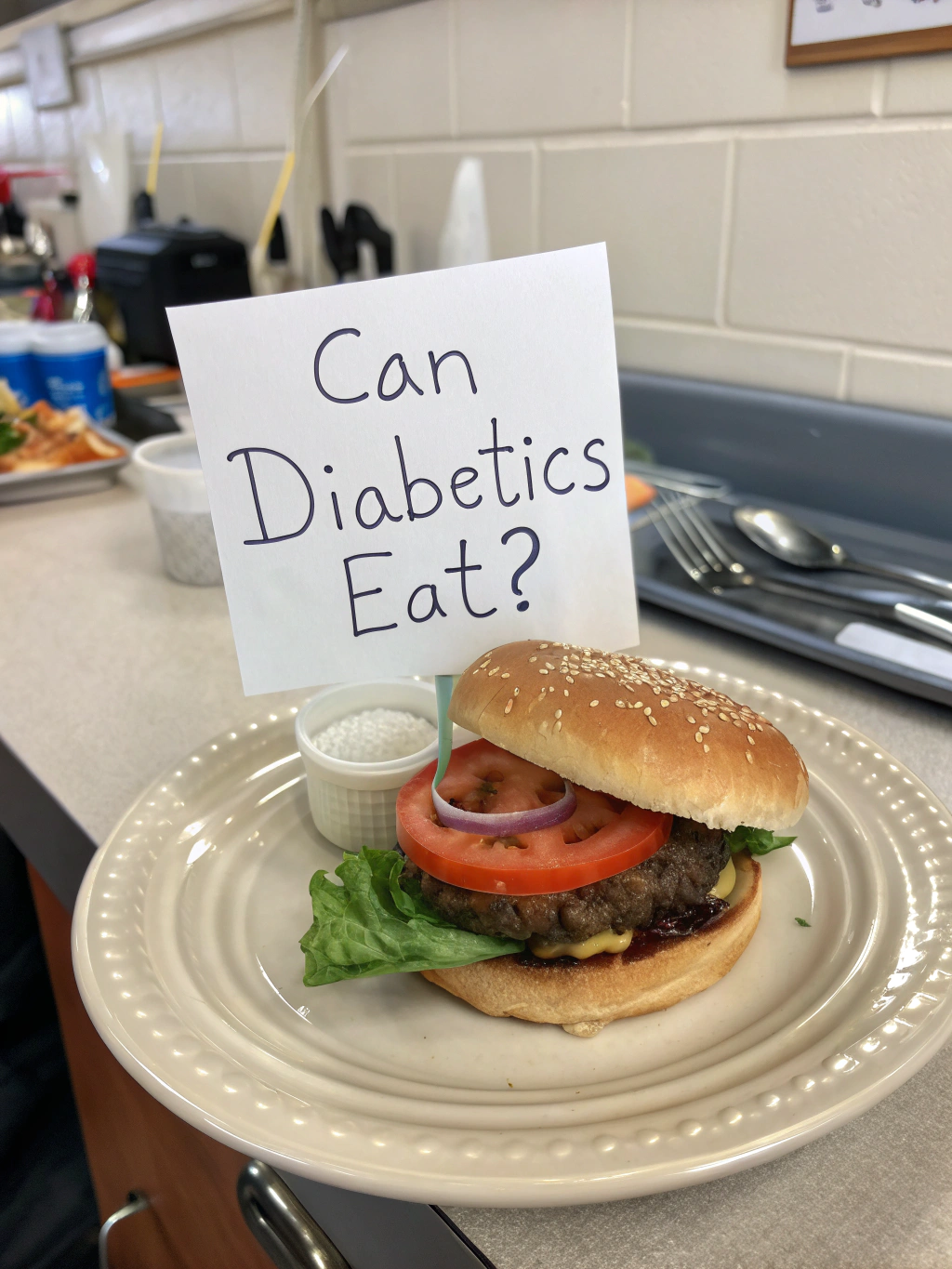 can diabetics eat hamburgers, Best hamburgers for diabetics, Burger for diabetics type 2, Is chicken burger good for diabetes, Best fast food burger for diabetics, Can a diabetic eat a hot dog