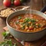 harira recipe, harira recipe, harira soup, moroccan chickpea soup, moroccan lentil soup, moroccan soup recipe, moroccan chickpea lentil soup