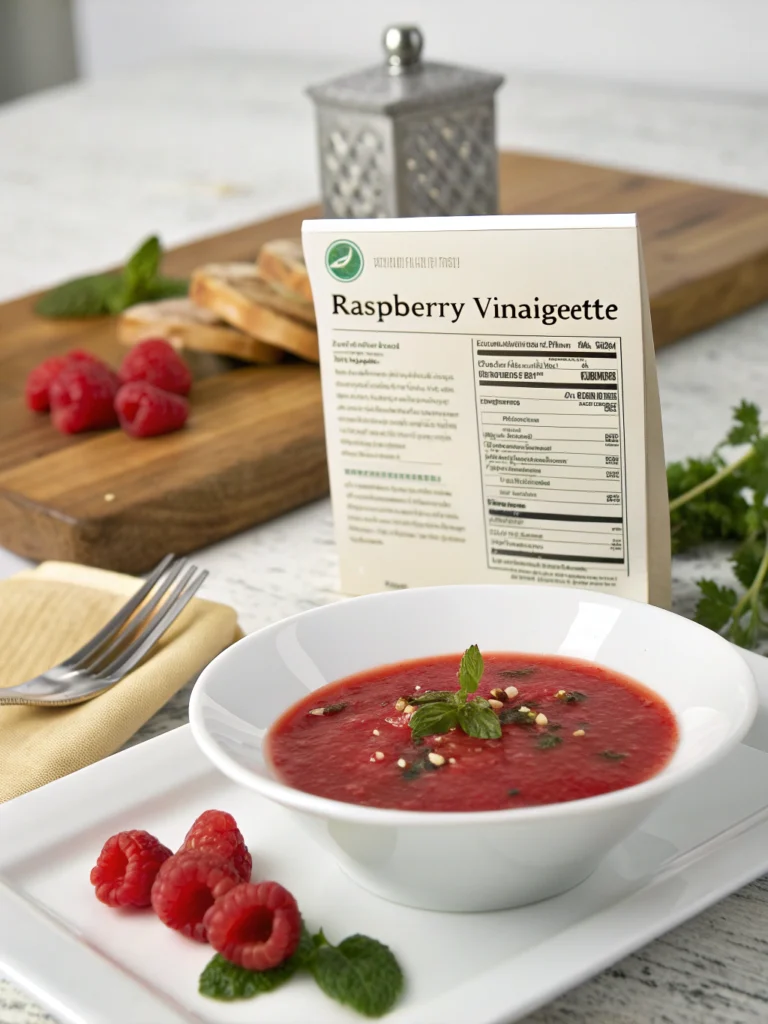 raspberry vinaigrette nutrition facts, raspberry vinaigrette calories, raspberry vinaigrette carbs, raspberry vinaigrette sugar, raspberry vinaigrette dressing nutrition, is raspberry vinaigrette healthy