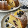 lemon blueberry pound cake