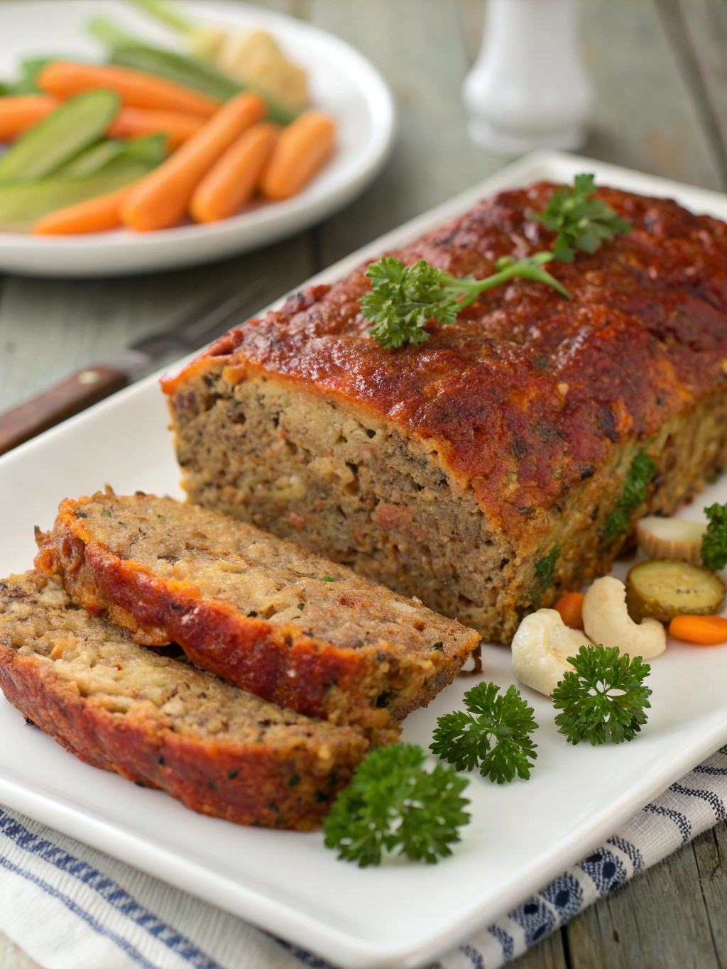 Oven-Baked Kidney Friendly Meatloaf, oven baked kidney friendly meatloaf, baked renal diet meatloaf, kidney friendly baked meatloaf recipe, low sodium oven meatloaf, ckd friendly baked dinner