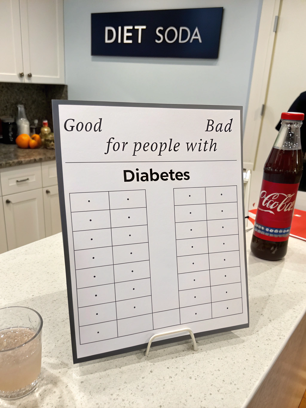 is diet soda good or bad for people with diabetes, diet soda and diabetes, can diabetics drink diet soda, effects of artificial sweeteners on blood sugar