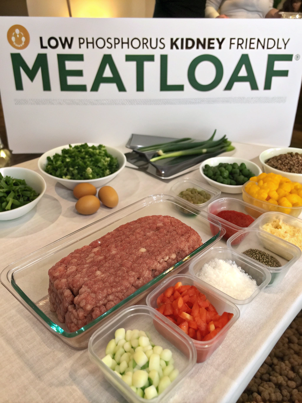 Low Phosphorus Kidney Friendly Meatloaf, Low phosphorus kidney friendly meatloaf recipe, Best low phosphorus kidney friendly meatloaf, Low Potassium meatloaf