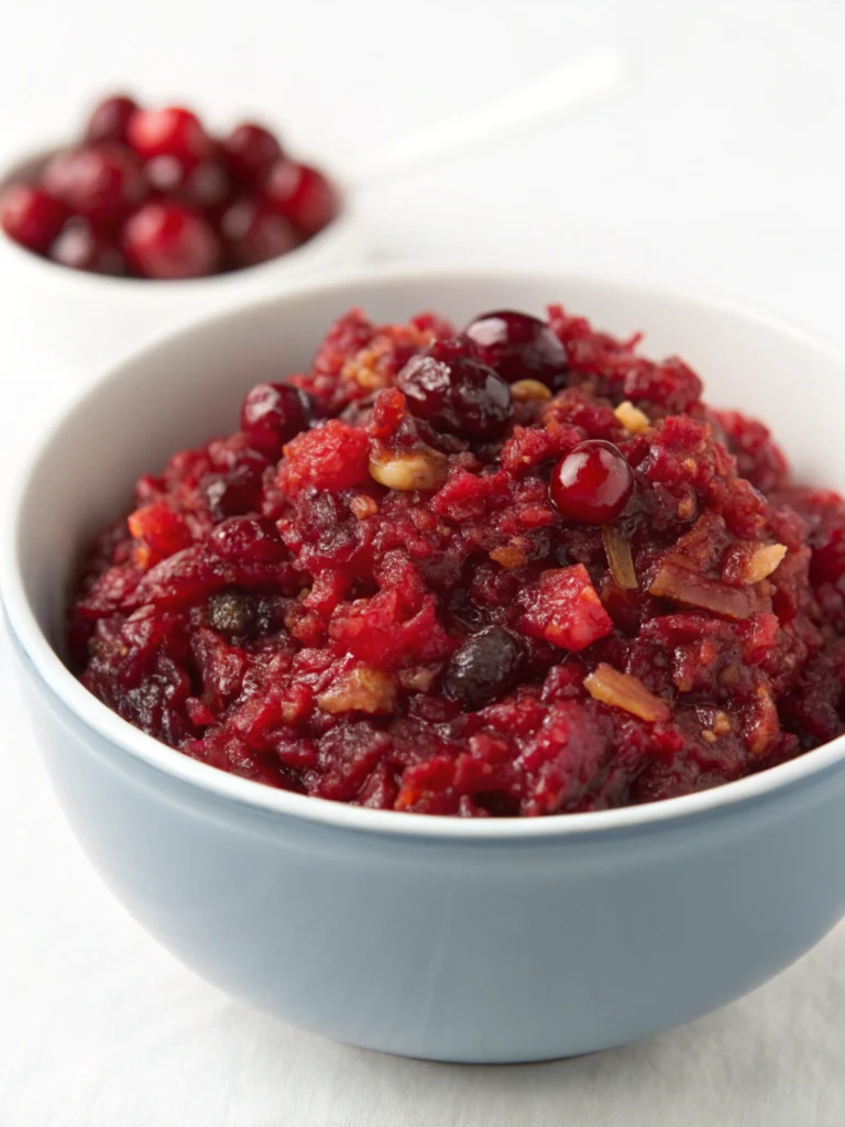 SUGAR FREE CRANBERRY RELISH