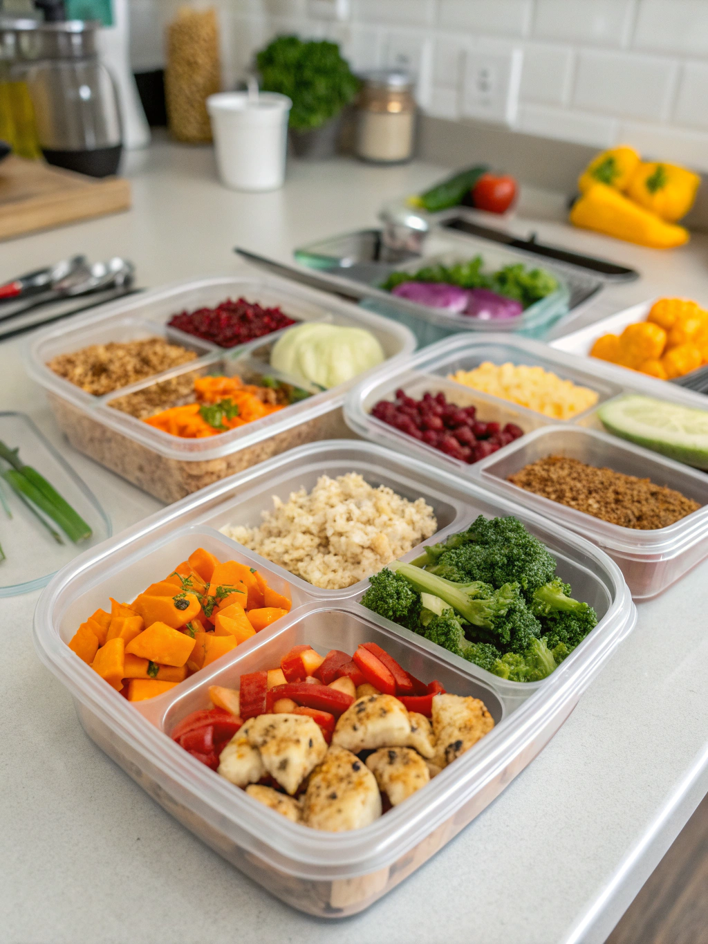diabetic meal prep containers