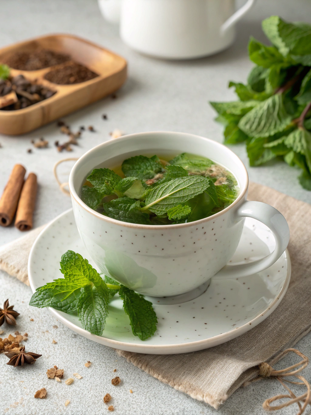 Sugar-Free Moroccan Mint Tea