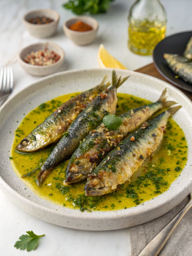 Sardines with Chermoula