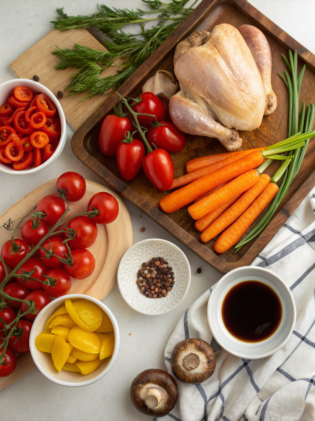 Balsamic roasted chicken and vegetables, healthy chicken and vegetable recipe, low carb roasted chicken dinner, meal prep chicken and vegetables, weight loss chicken recipes, diabetic friendly chicken dinner