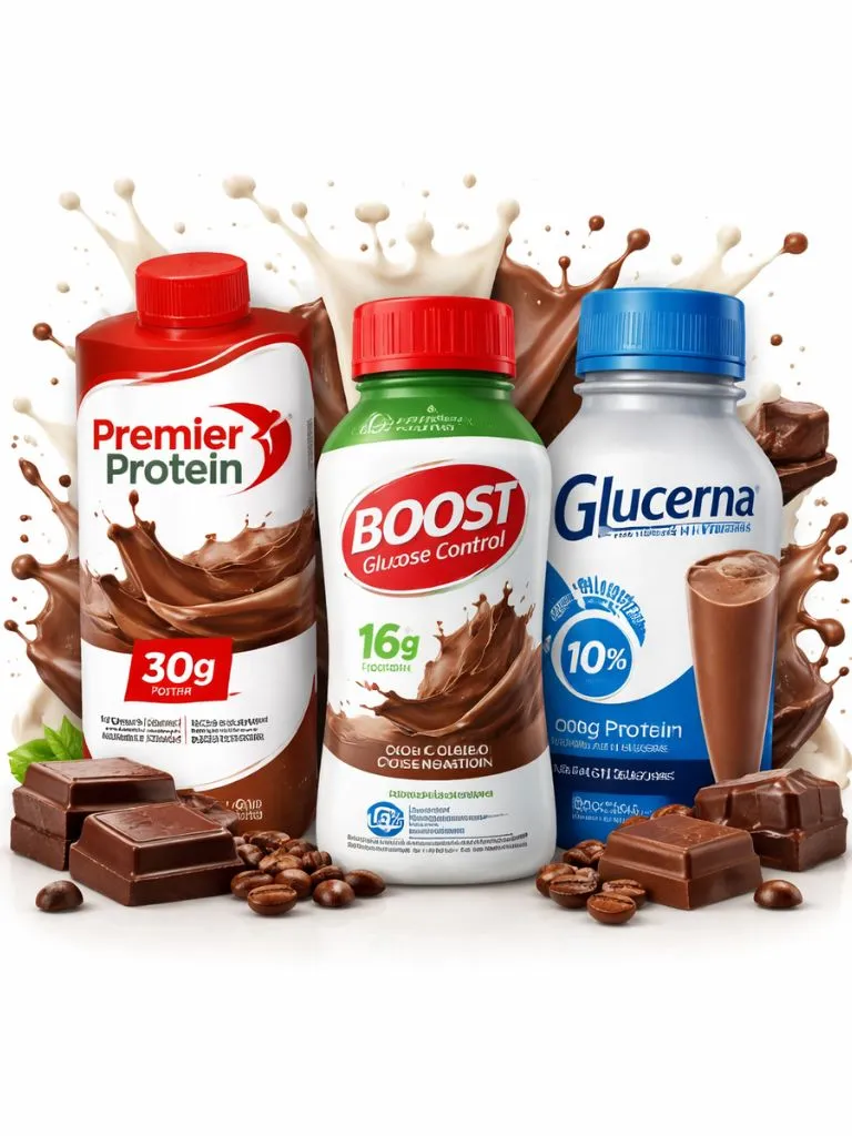 best protein shakes for diabetics, best protein shakes for diabetics, diabetic meal replacement shakes, high protein drinks for type 2 diabetes, low sugar protein shakes, BOOST Glucerna Premier Protein review