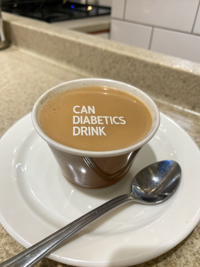can diabetics drink coffee with milk