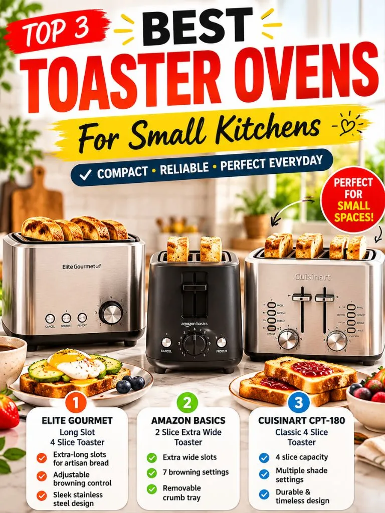 best toaster oven for small kitchens