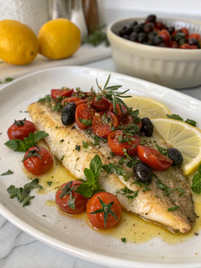 Provençal-Style Baked Fish