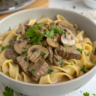 Lightened-Up Beef Stroganoff
