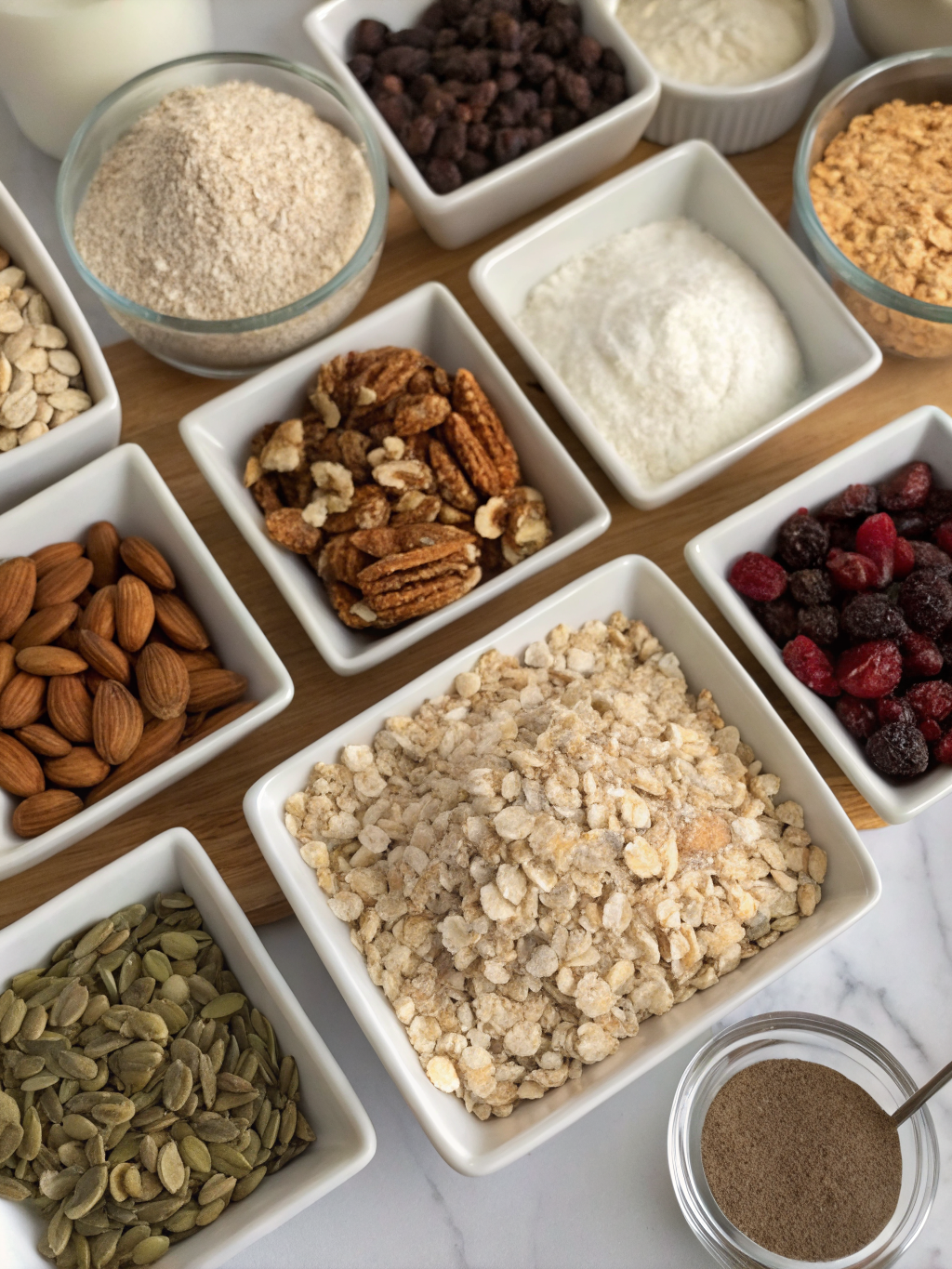 High Protein Granola, high protein granola recipe, healthy protein granola, homemade protein granola, diabetic friendly granola, low sugar high protein breakfast