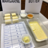 difference between margarine and butter ingredients