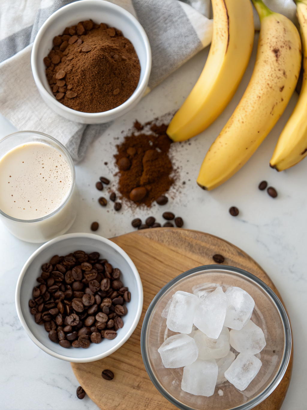 Morning Mocha Smoothie, morning mocha smoothie, coffee smoothie recipe, healthy mocha smoothie, diabetic smoothie recipe, high protein coffee smoothie