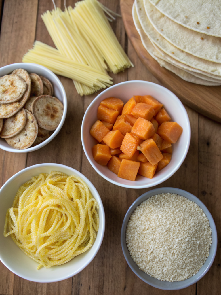 gluten free carbs ingredients