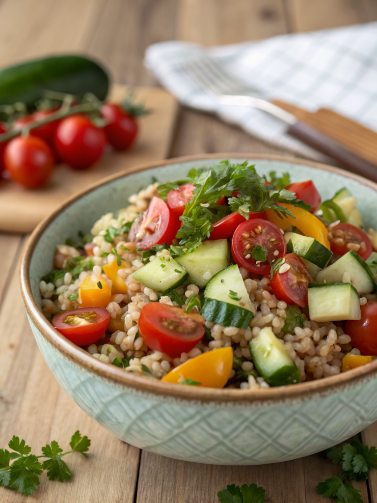 brown rice salad