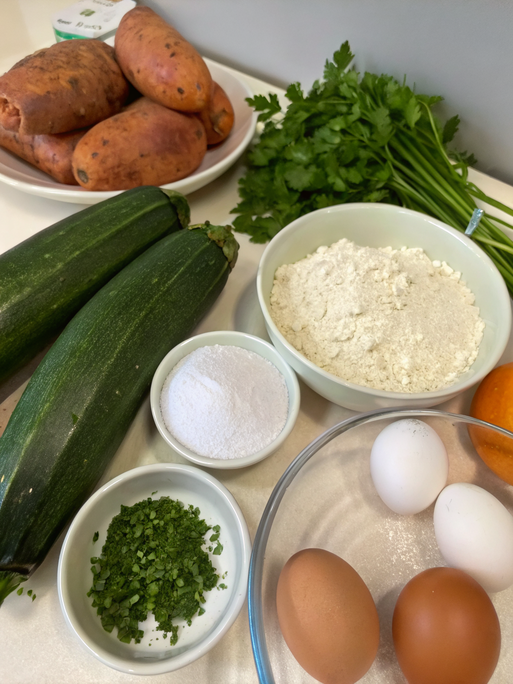 zucchini and sweet potato fritters, zucchini and sweet potato fritters, healthy zucchini fritters, diabetic fritter recipe, sweet potato fritters, low carb vegetable fritters