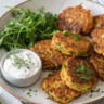 zucchini and sweet potato fritters