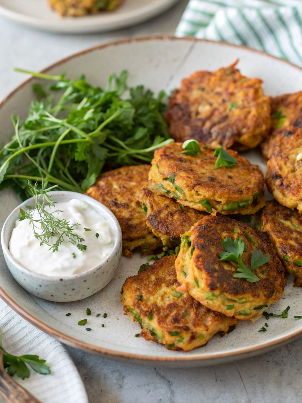 zucchini and sweet potato fritters