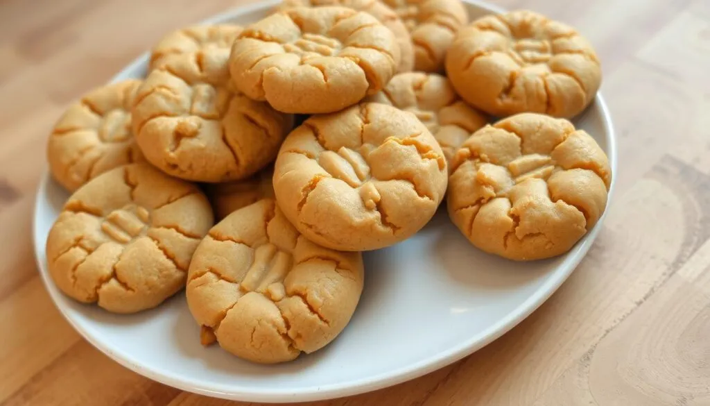 easy peanut butter cookies easy peanut butter cookies